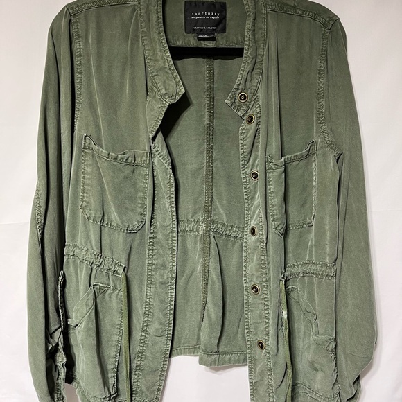 Sanctuary Jackets & Blazers - Sanctuary‎ Women's Sage Green Utility Jacket